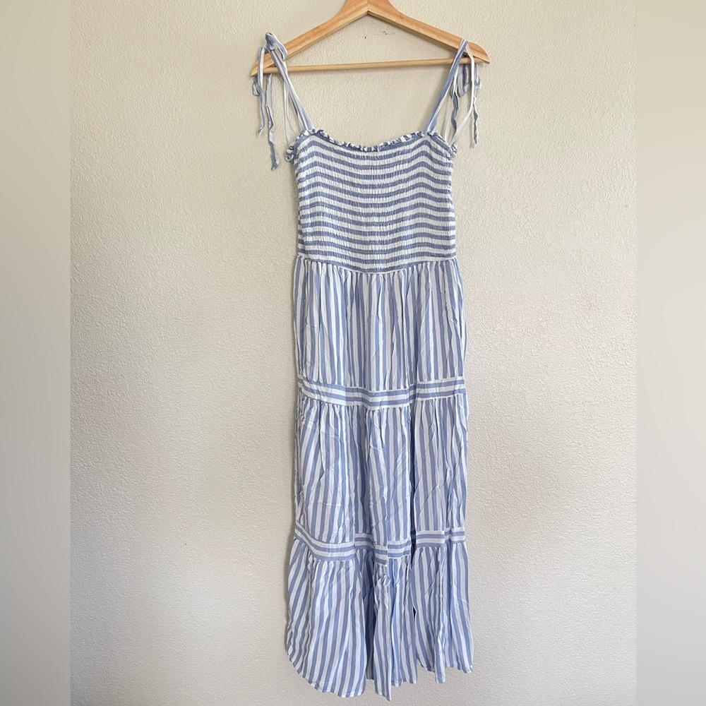 Long tie dress